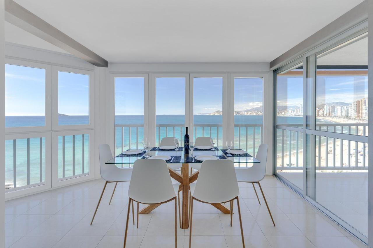 Levante Sunset Front Line Apartment Almadraba เบนิดอร์ม ภายนอก รูปภาพ